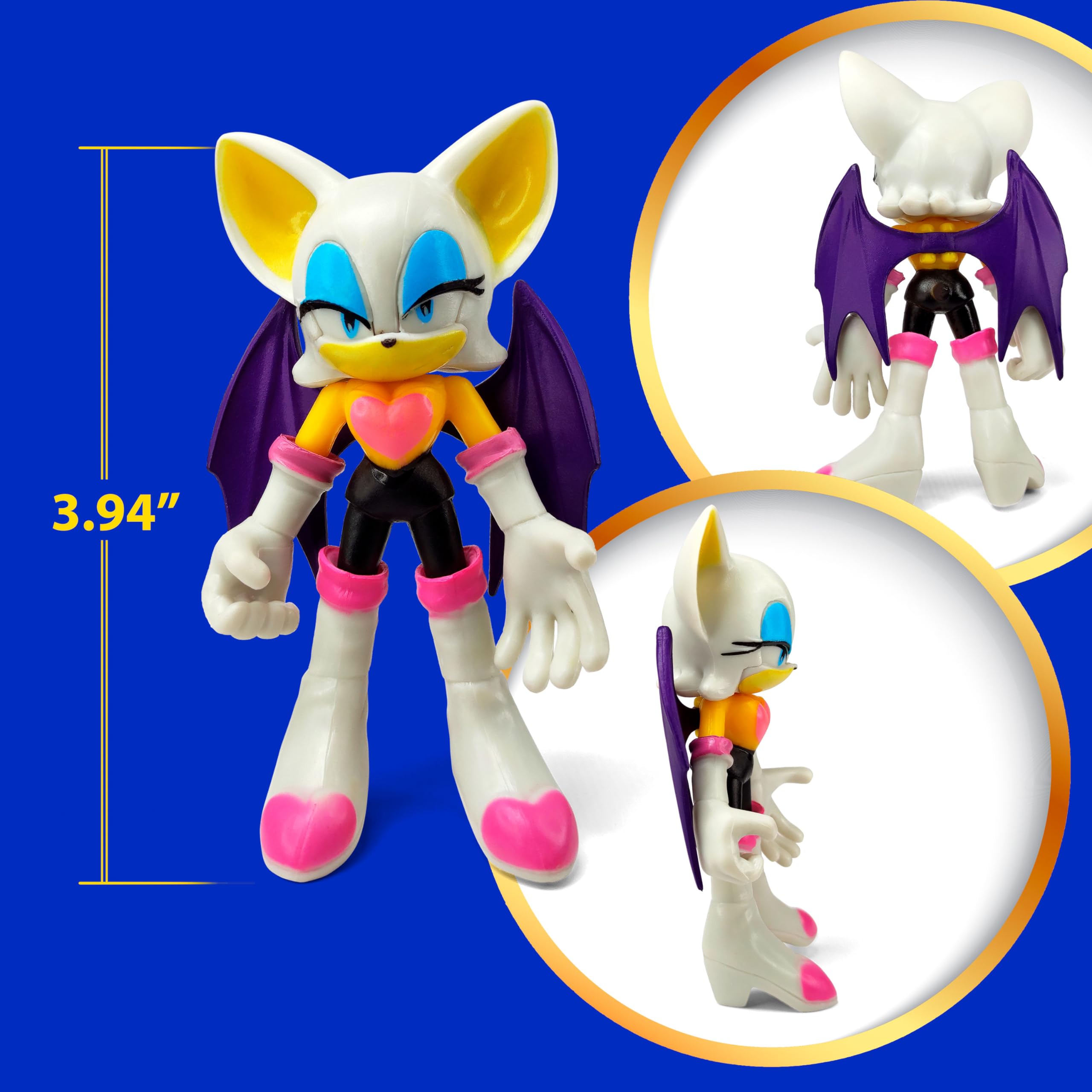 Toysvill Sonic collectible showpiece for fans on desks or shelves