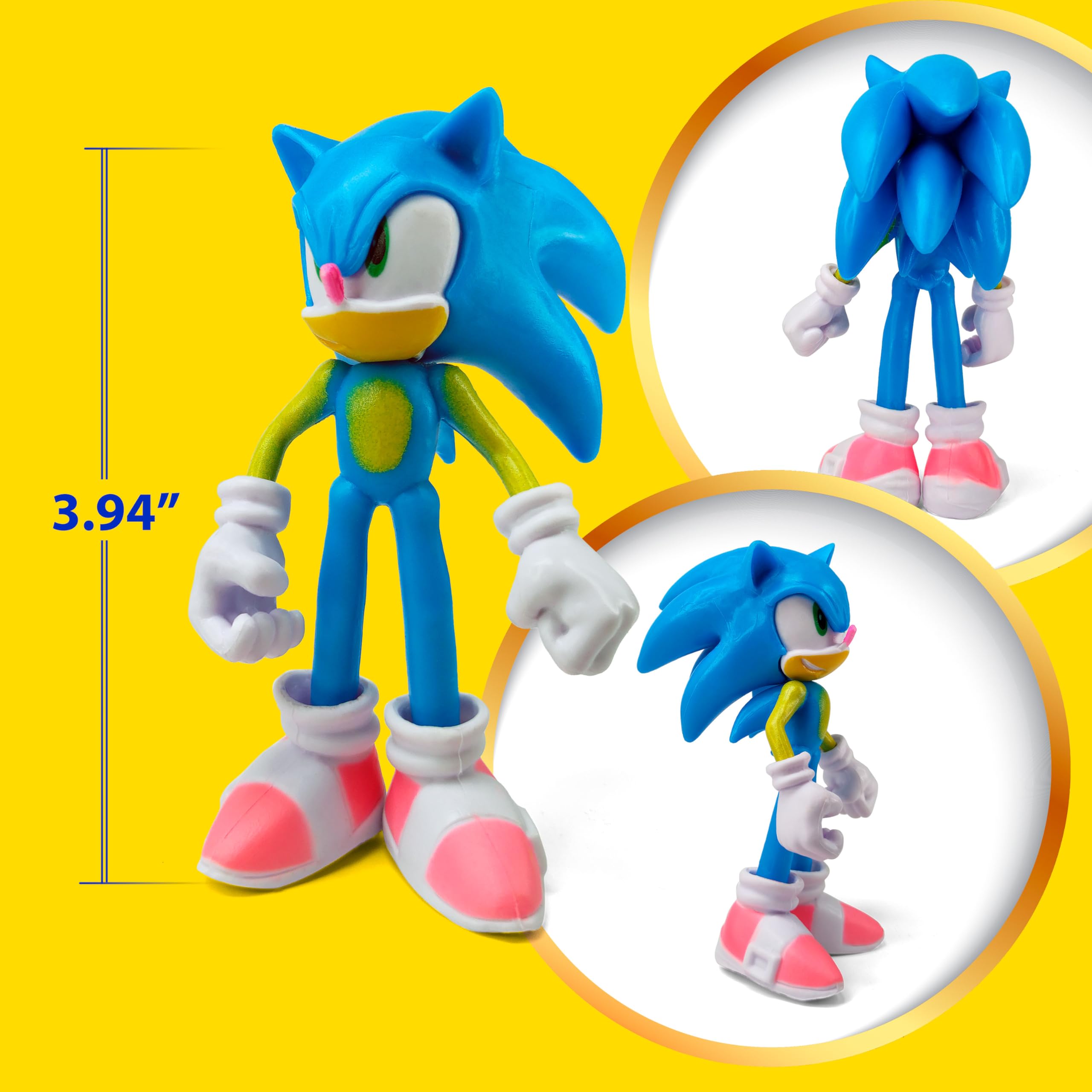 Toysvill Sonic safe non-toxic plastic for kid-friendly party decorations