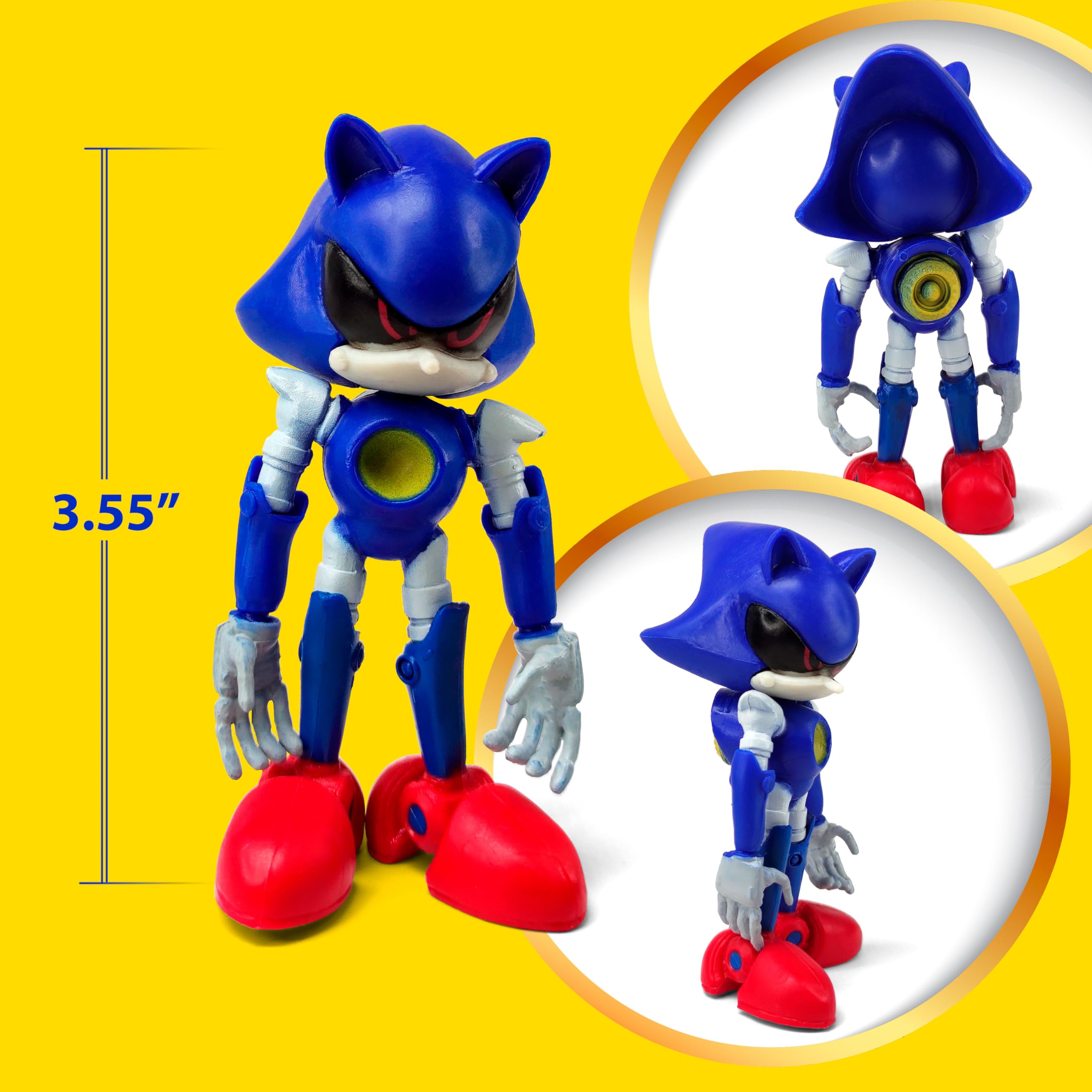 Toysvill Sonic vibrant colors stay bright on cakes and displays