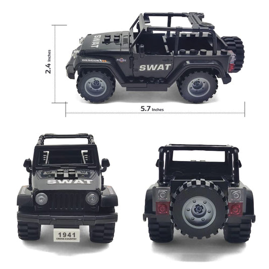 Toysvill SWAT minifigures 22-piece set for creative rescue missions.