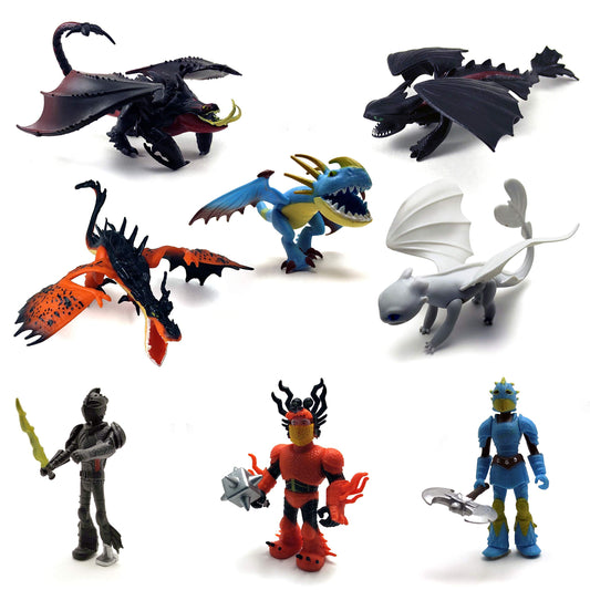 Toysvill Light Fury figure for imaginative play and vibrant display