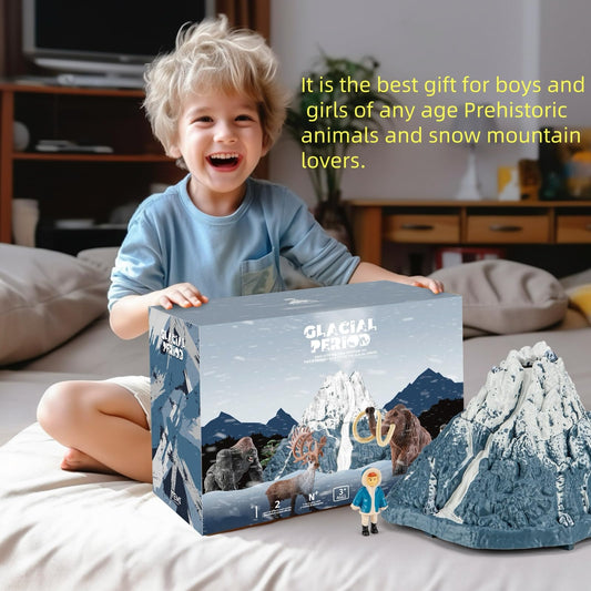 TOYSXYIN prehistoric lion figurine encourages storytelling and animal recognition