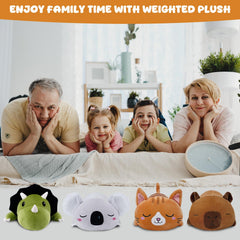 TOYSYM capybara plush soft cozy fabrics for relaxing play.