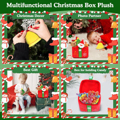 TOYSYM My First Plush Christmas Box Christmas tree plush for decorative display