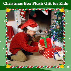 TOYSYM My First Plush Christmas Box soft fabrics and squeaker textures