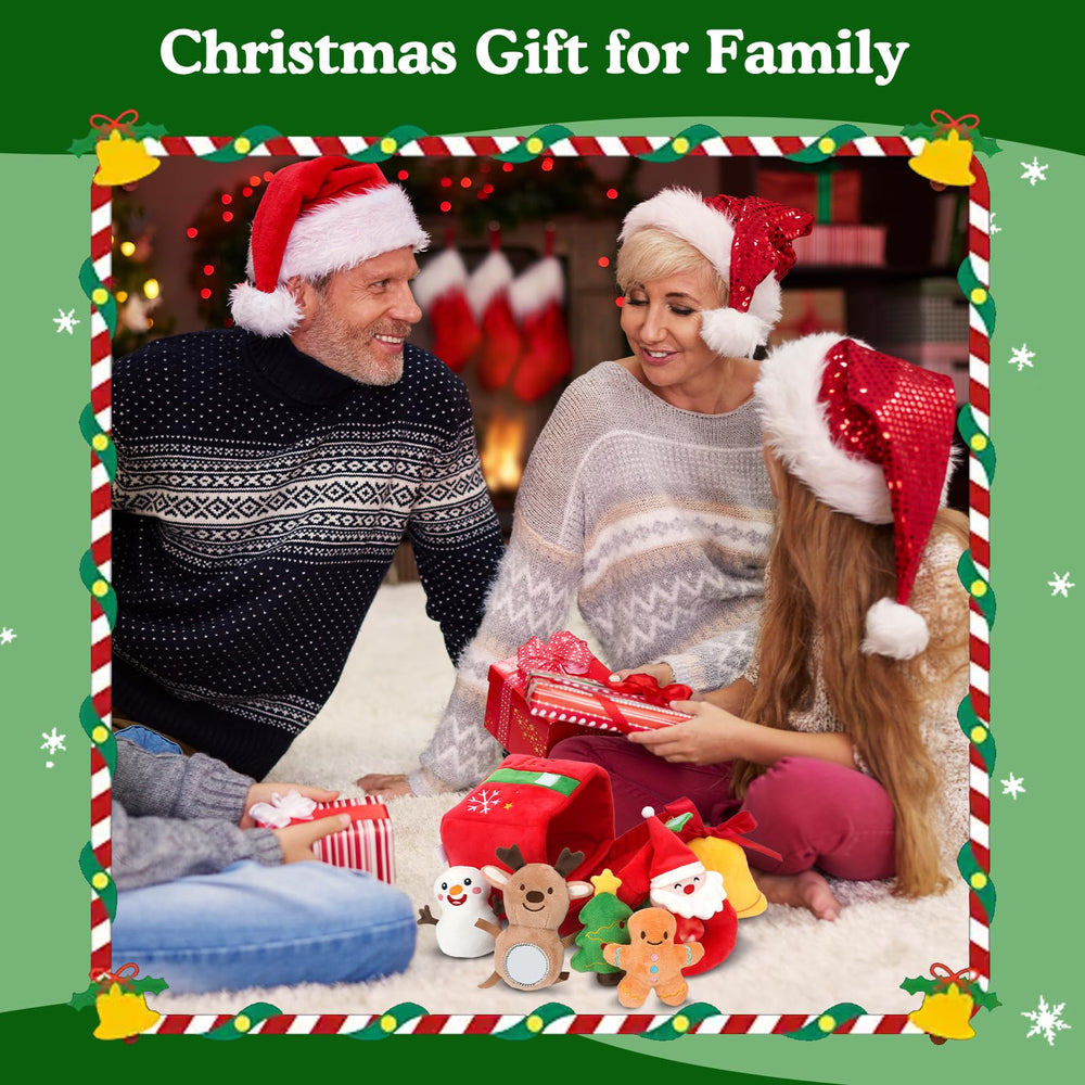 TOYSYM My First Plush Christmas Box plush collection in festive gift box