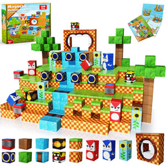 ToyUnited magnetic blocks assemble play for creative building and spatial skills.