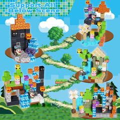 ToyUnited magnetic blocks aiding hand-eye coordination through stacking