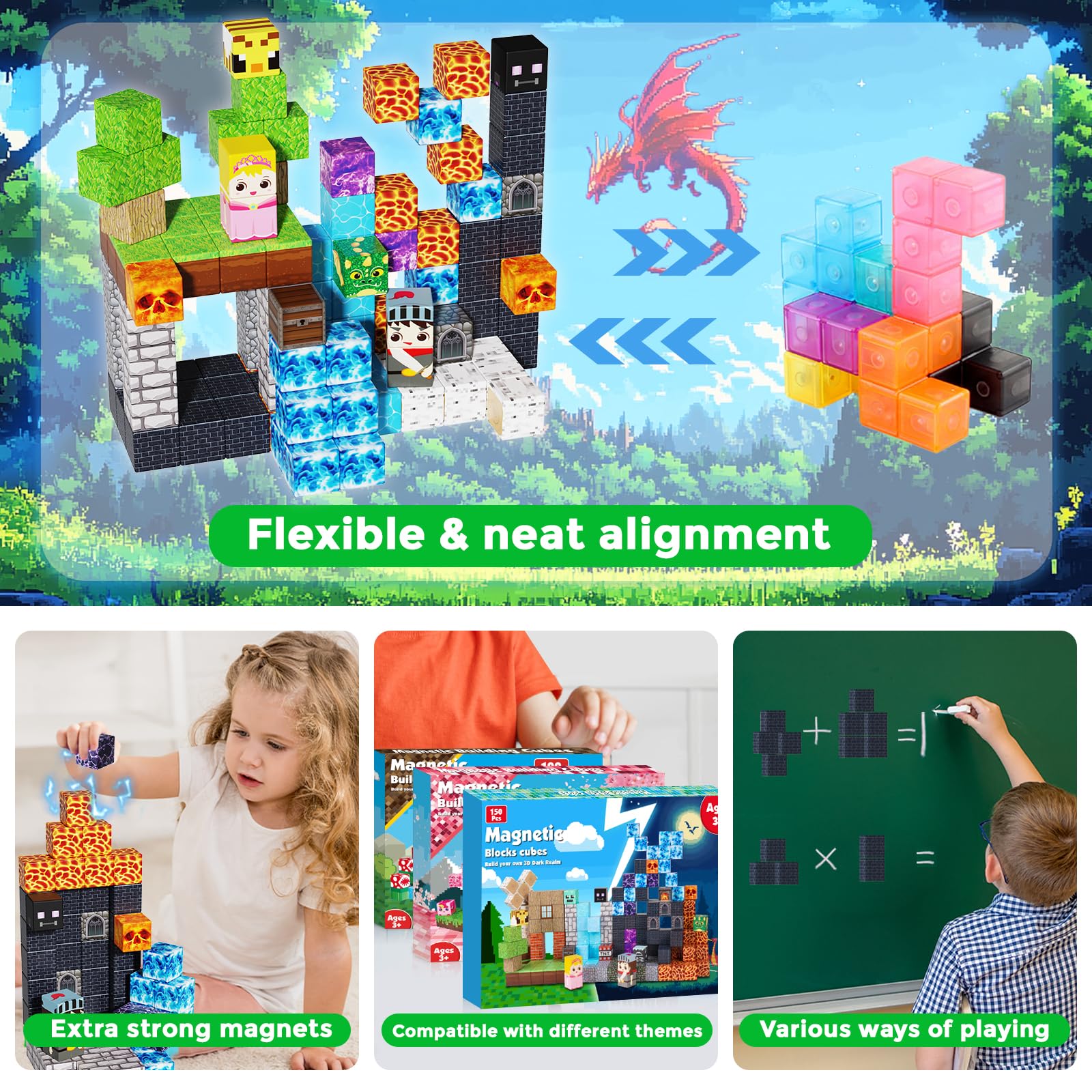 ToyUnited magnetic blocks instruction manual guides guided projects