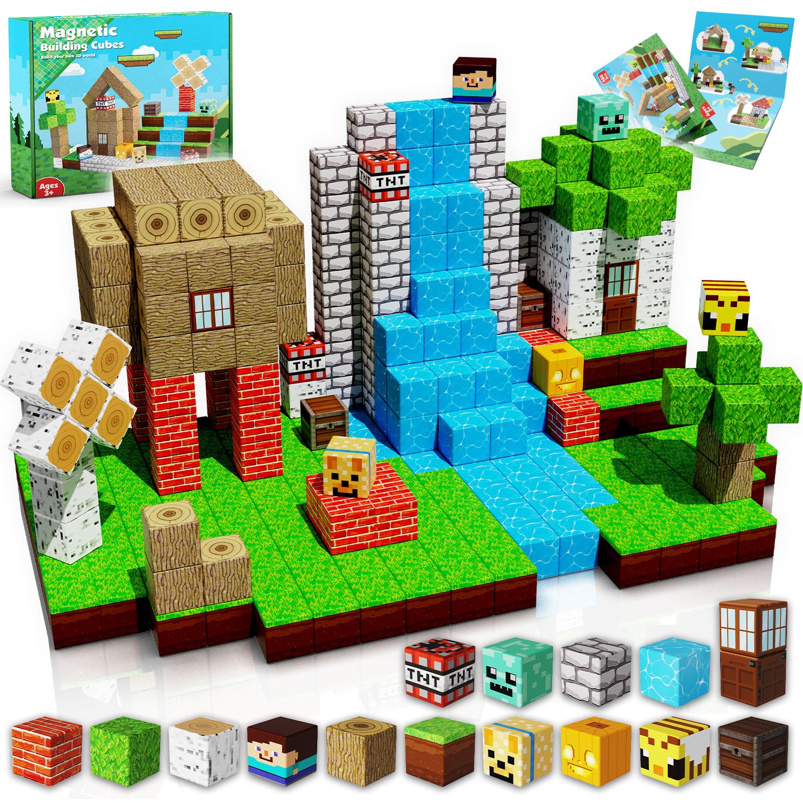 ToyUnited Magnetic Blocks open-ended play for shared construction fun
