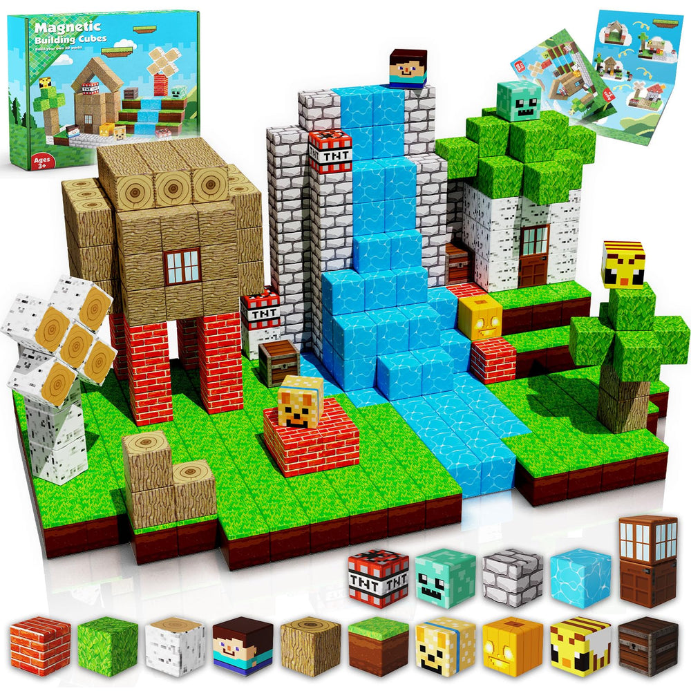 ToyUnited Magnetic Blocks open-ended play for shared construction fun