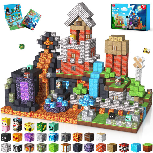 ToyUnited magnetic blocks set assembly promotes creative construction and exploration