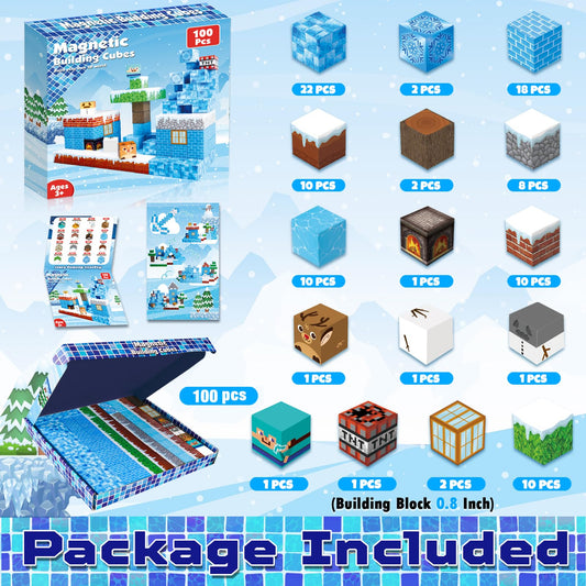 ToyUnited magnetic blocks colorful cubes boost creativity through stacking