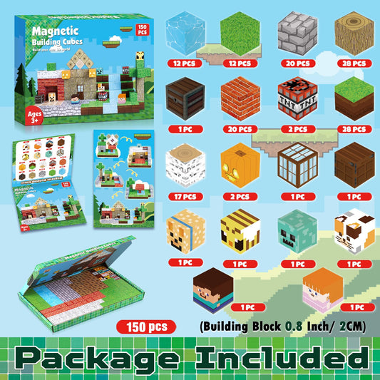 ToyUnited magnetic building cubes in action boosting spatial play and focus