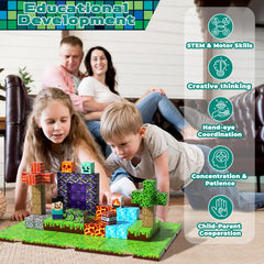 ToyUnited open-ended magnetic play encourages spatial thinking and teamwork.
