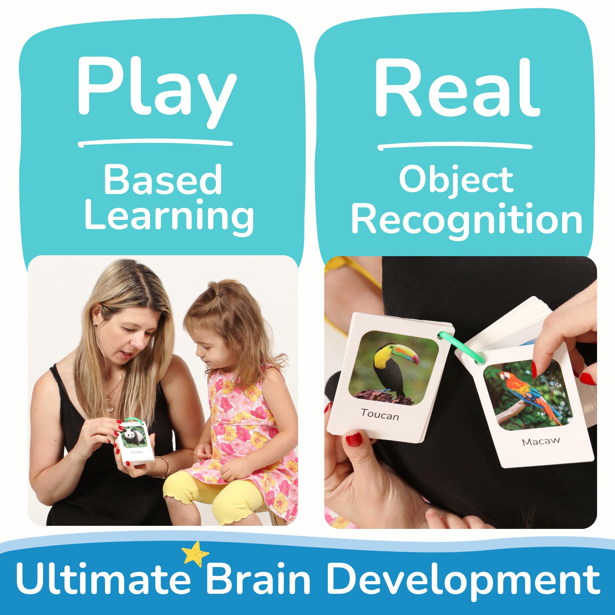 TOYVENTIVE Montessori-inspired cards for structured preschool activities and routine learning.