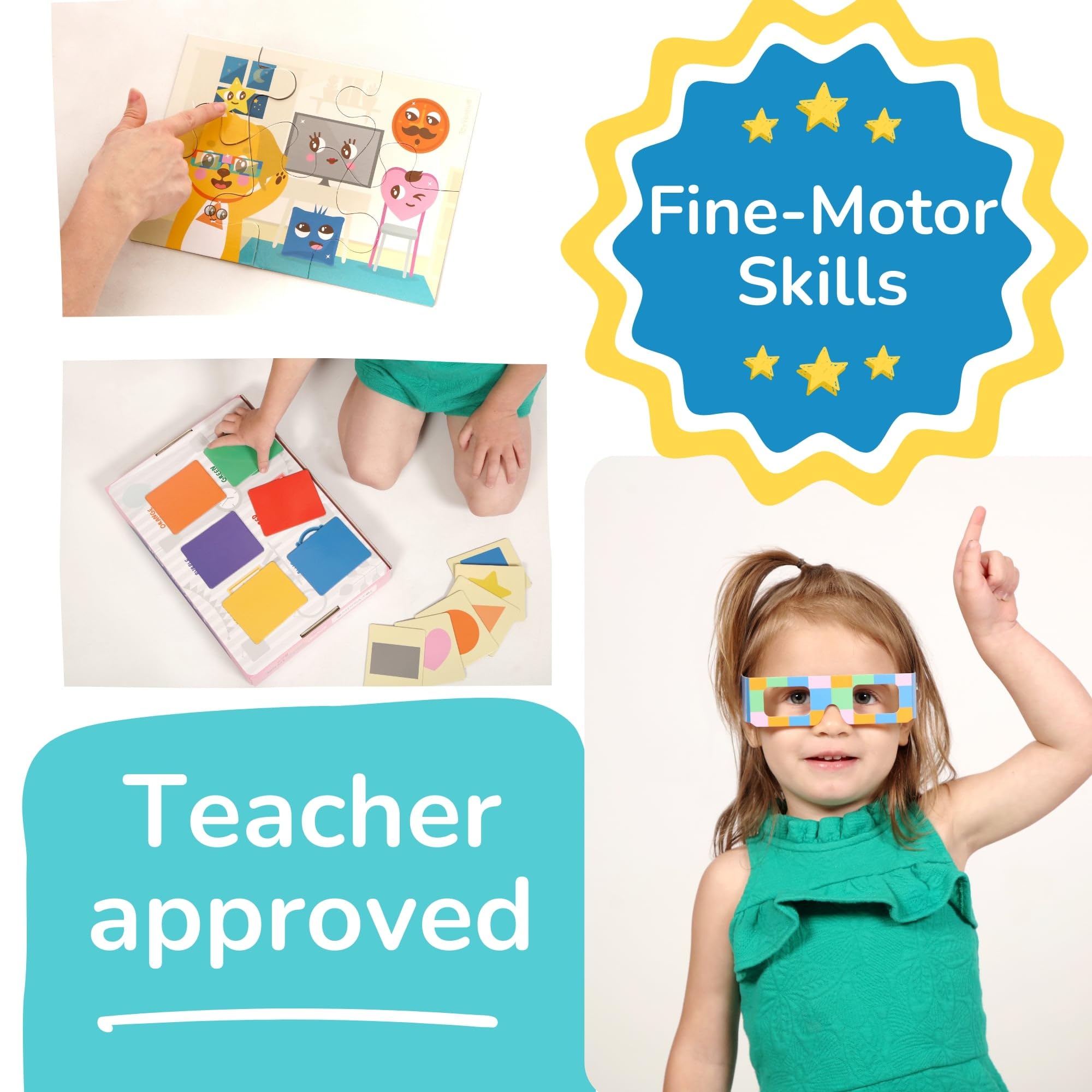 TOYVENTIVE Preschool Kit travel-friendly pack keeps kids engaged.