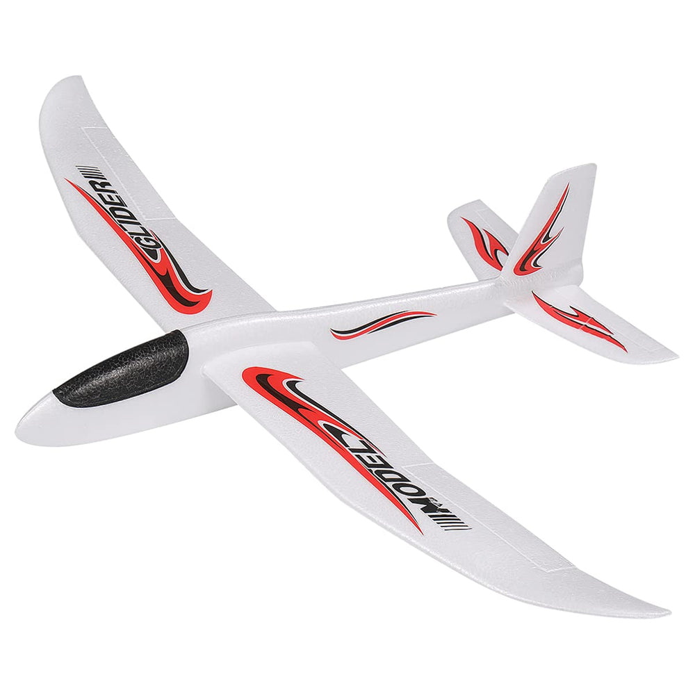 Toyvian foam airplane 39inch glider for smooth outdoor flights.