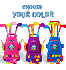 ToyVelt Toddler Golf Set development: promotes hand-eye coordination during play.