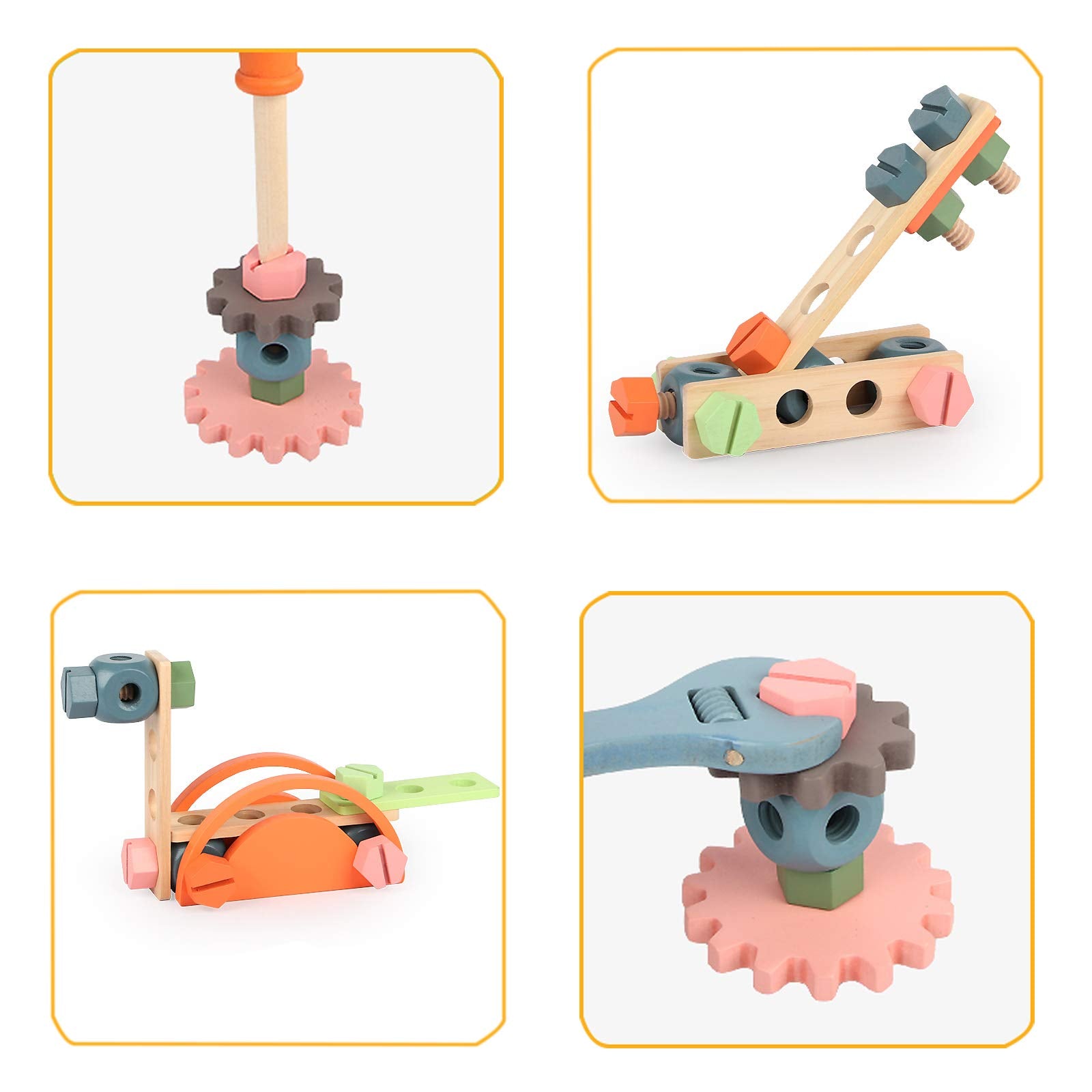 Toywoo sorting stacking parts support problem solving during play