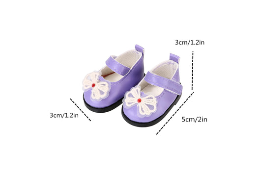 Close-up of boot-style shoes from TOYYSB, sturdy stitching for durable play.