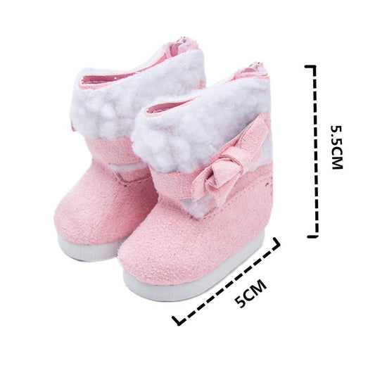 TOYYSB multi color doll shoes set for Wellie Wishers dolls