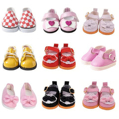 TOYYSB sandals doll shoes for sunny play with 14.5 inch dolls