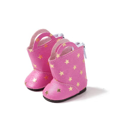 TOYYSB white boot doll shoes offering versatile look for Wellie Wishers