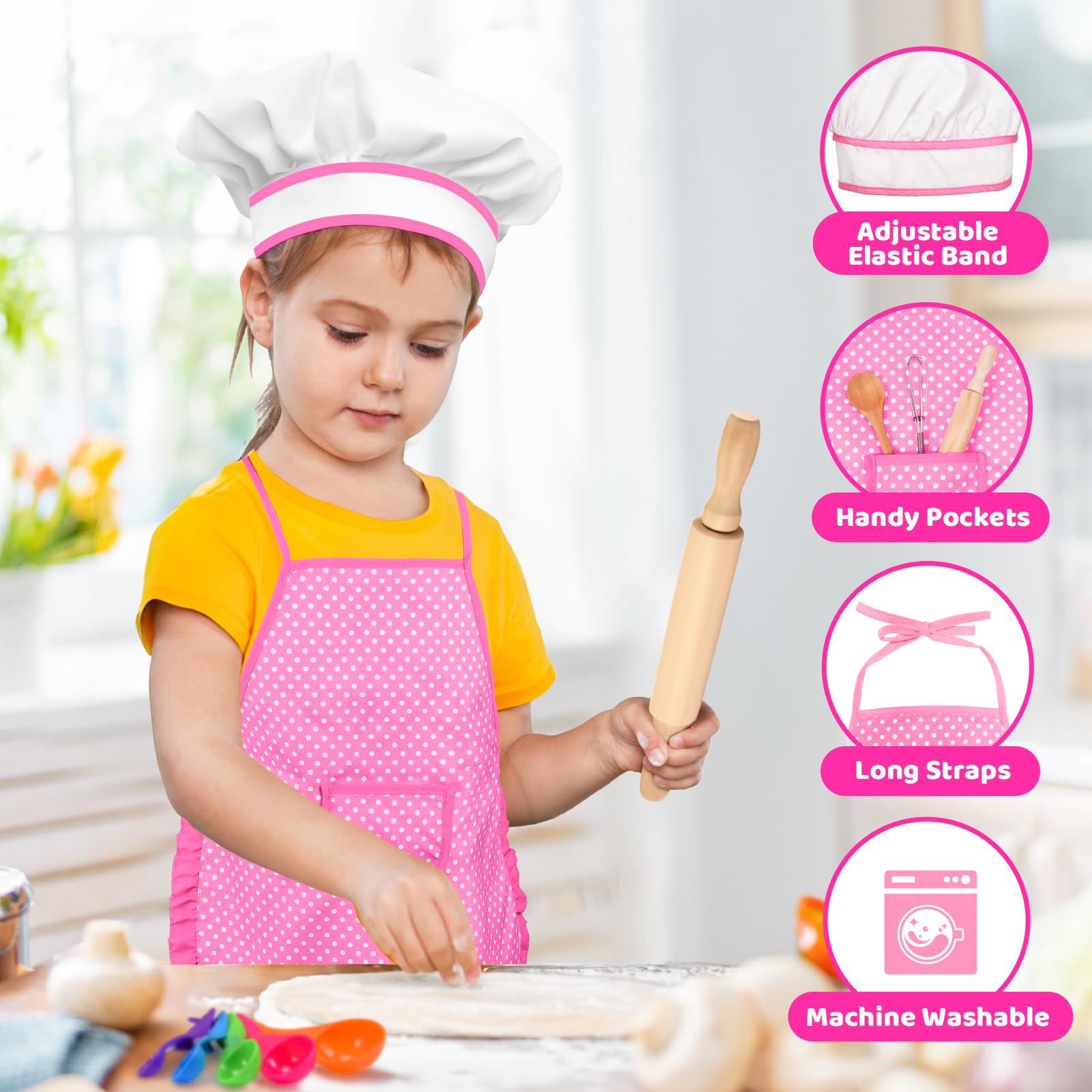 Toyze cookbook included to inspire beginner kitchen adventures.
