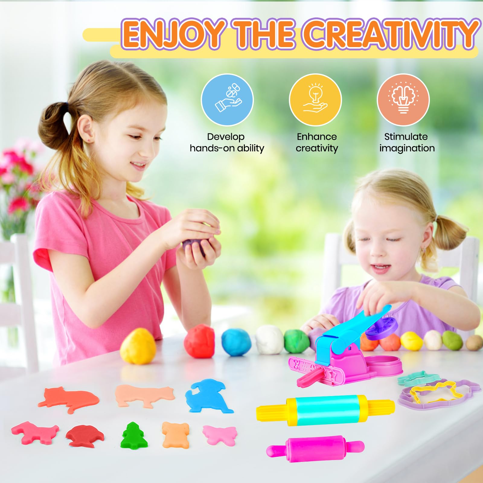 Toyze set of varied tools supports multi-theme creativity for kids aged 3-8