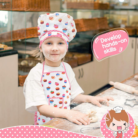 Toyze Chef Hat with elastic band for a comfy fit during kitchen role play