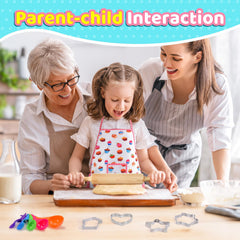 Toyze kids chef hat enables fun role play and safe kitchen pretend play.