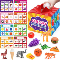 Toyze Montessori sensory toy 58-piece learning kit for engaging sorting and early math practice.