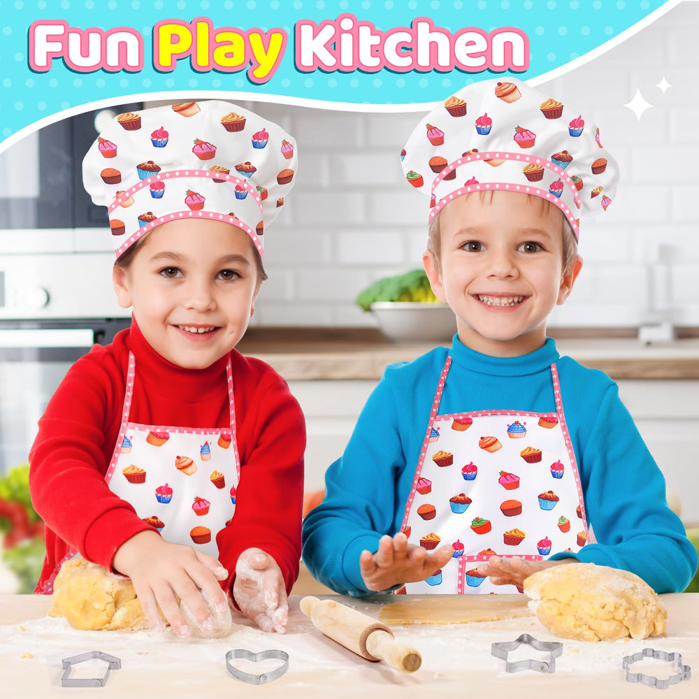 Toyze rolling pin fits small hands for easy dough rolling.