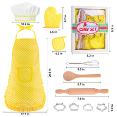 Toyze Rolling Pin sized for little bakers to roll dough easily