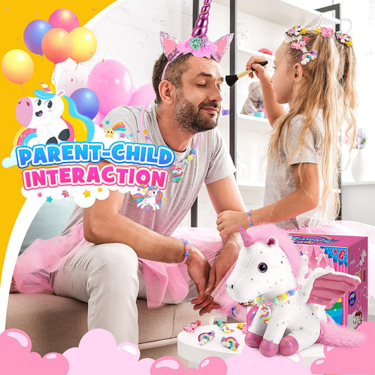 Toyze unicorn dress-up headband: sparkly accessory for imaginative tea parties and costumes.