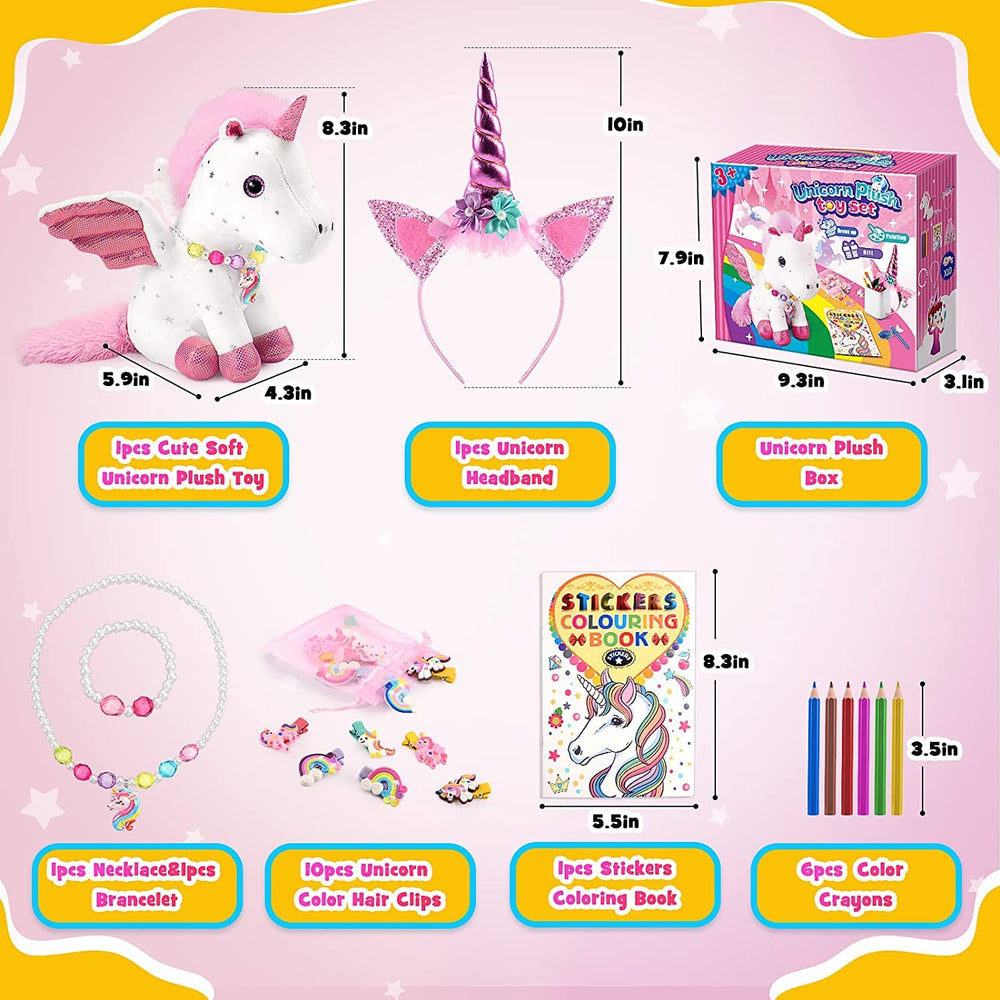 Toyze unicorn necklace: magical touch to pretend play outfits.