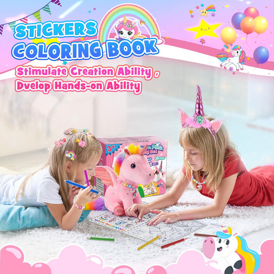 Toyze unicorn sparkly headband for festive dress-up looks.