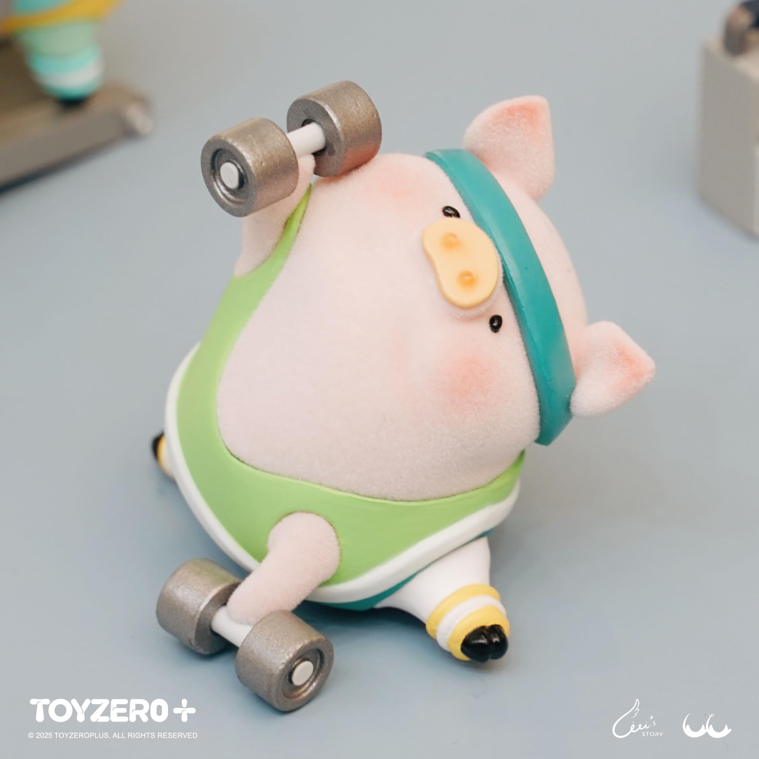 TOYZERO+ Lulu blind box collection piece for shelves.