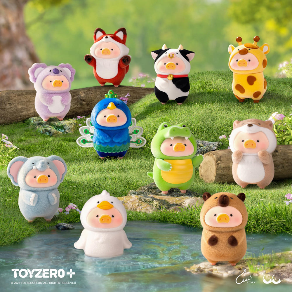 TOYZERO Lulu Piggy blind box packaging enhances anticipation and makes a gift idea.