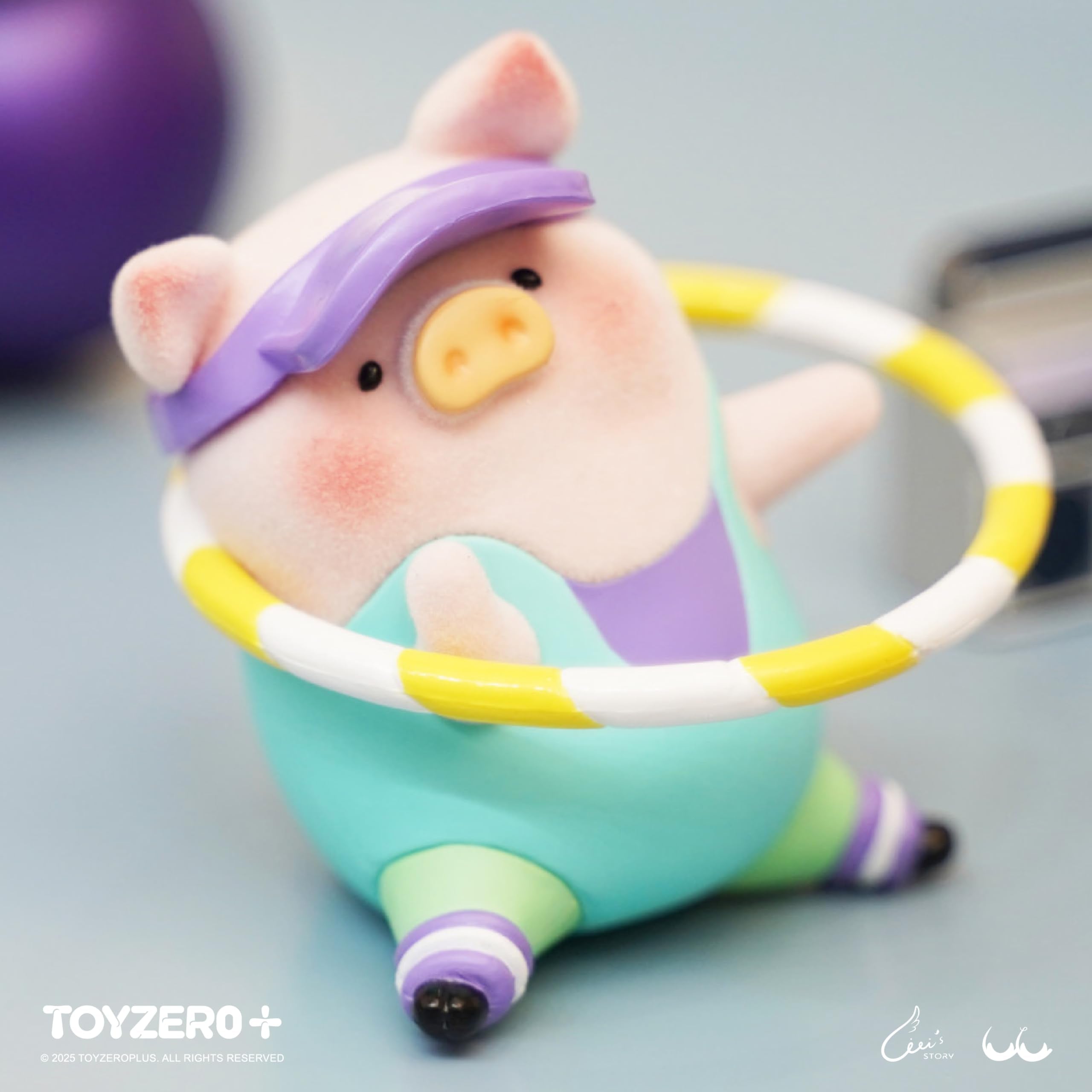 TOYZERO+ Lulu blind box with serious face for eye-catching decor.