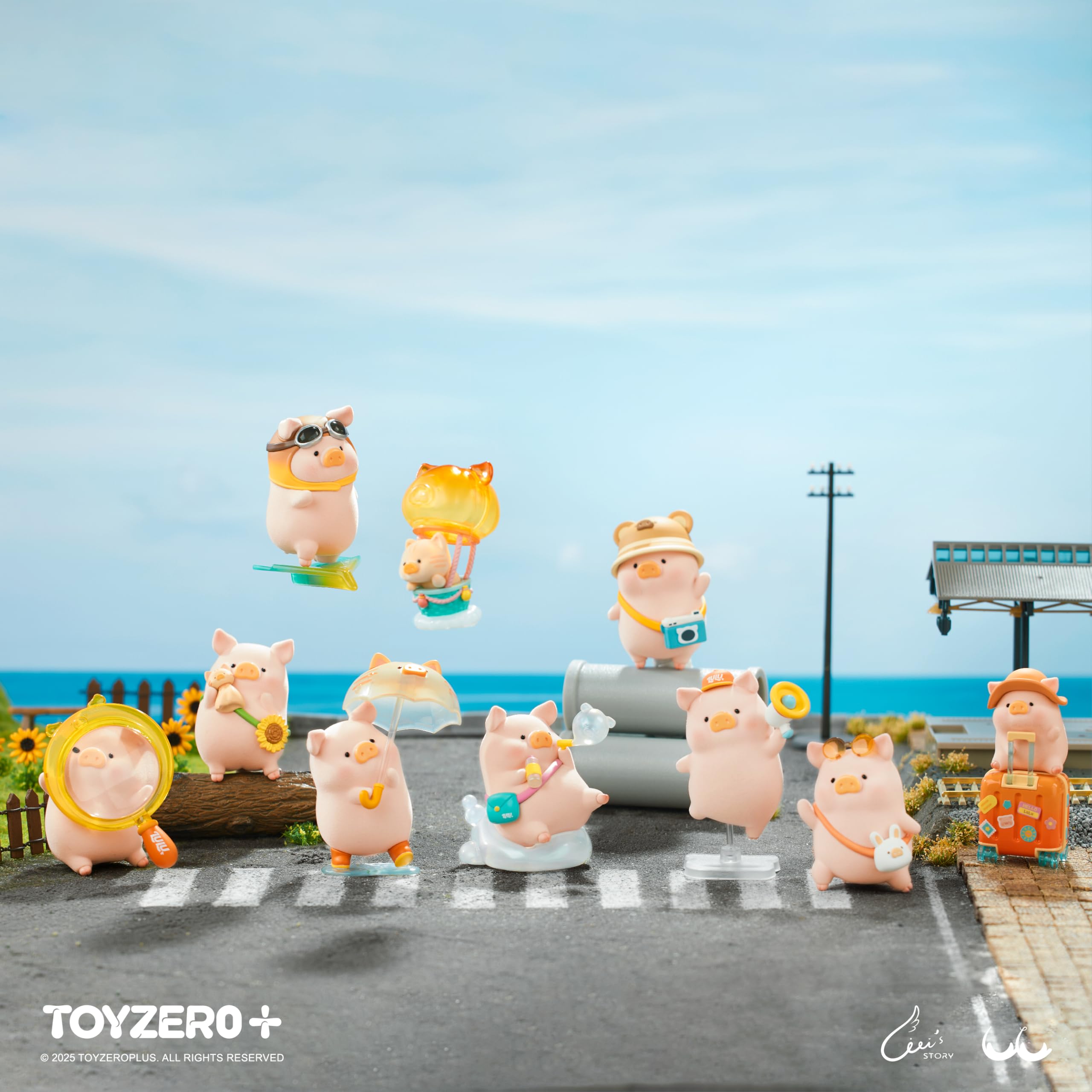 TOYZERO Lulu Piggy blind box unboxing moment, delightful surprise