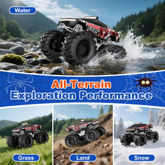 TOZDTO Amphibious RC Car removable alloy shell for easy customization.