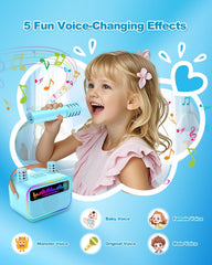 TOZDTO karaoke machine Bluetooth setup enables quick wireless streaming.