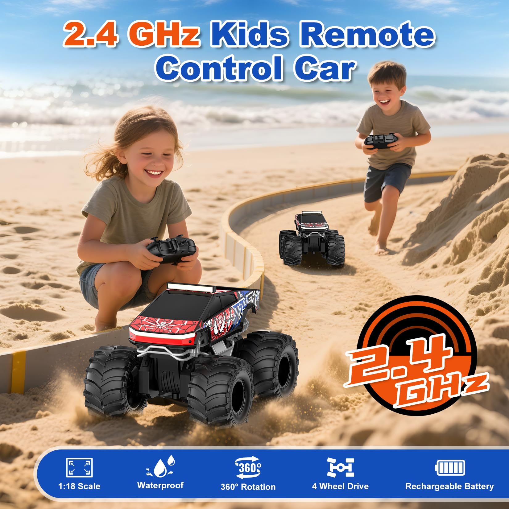 TOZDTO all-terrain tires provide grip on grass and sand