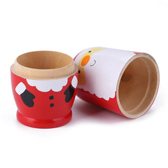 Tphon nesting dolls raccoon pattern, eco-friendly paint and fine craftsmanship.