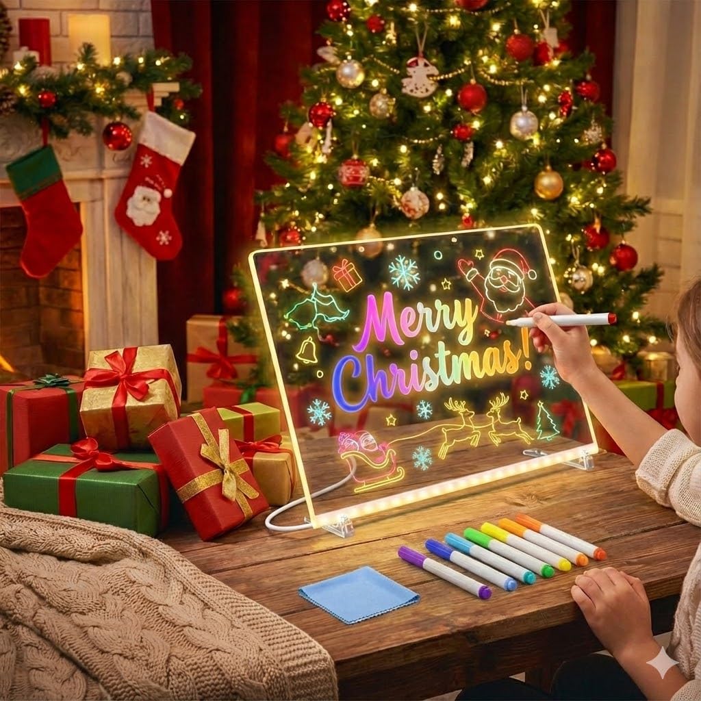 TPwsd LED Note Board shines as a modern office notepad.