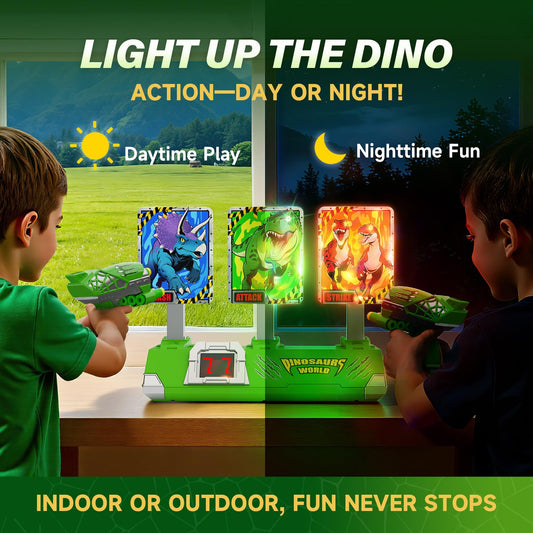 Tqeieu Dino claw launcher boosts action-packed play sessions.