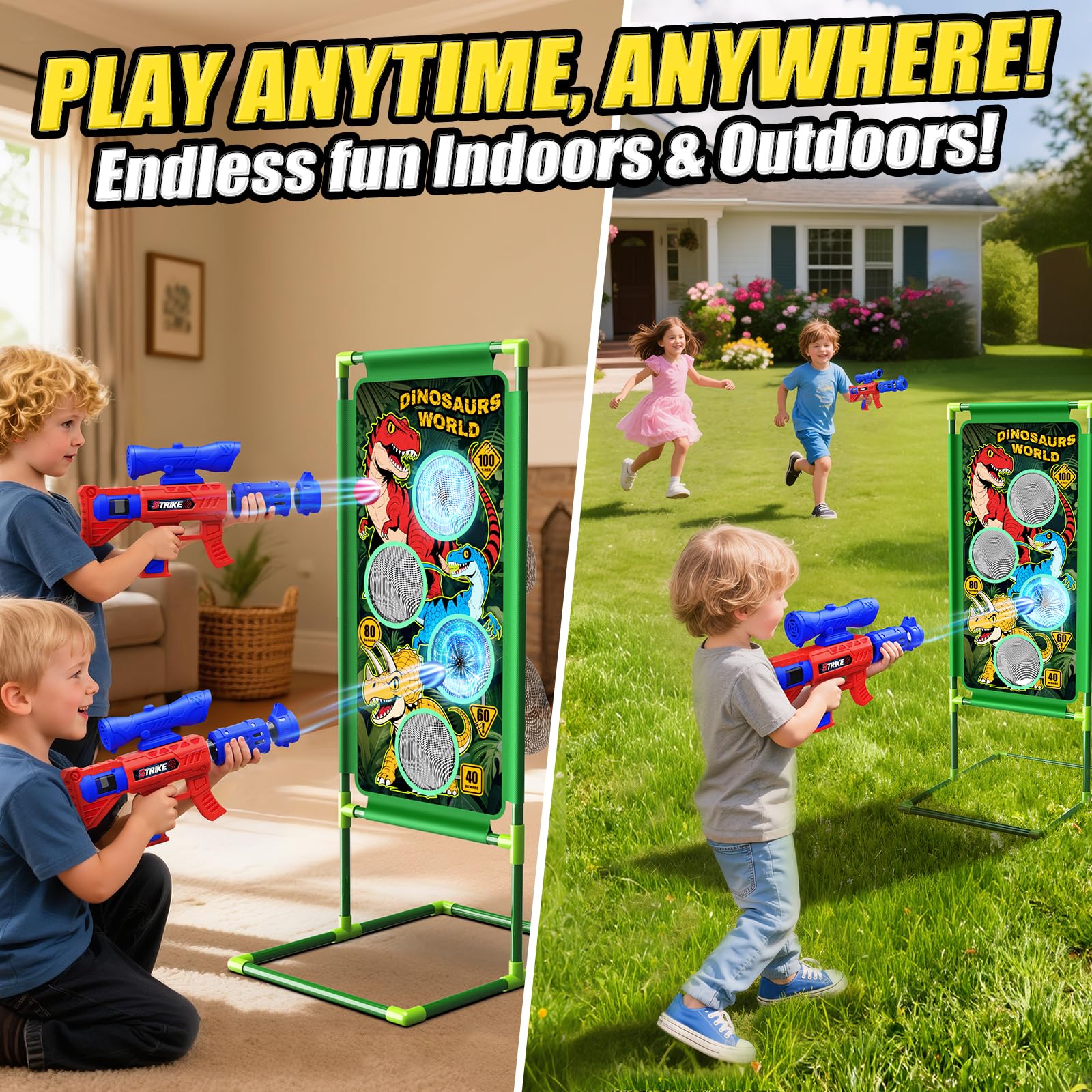 Tqeieu versatile toy for indoor and outdoor play sessions with friends.