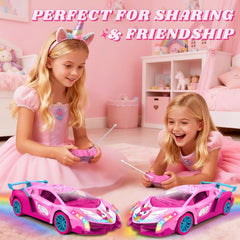Tqeieu Unicorn RC Car with drift wing for stylish, controlled drifting